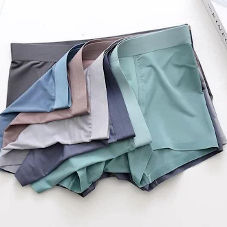 Men's Stretchable Ice Silk Underwear – Buy 1 Get 2 Free