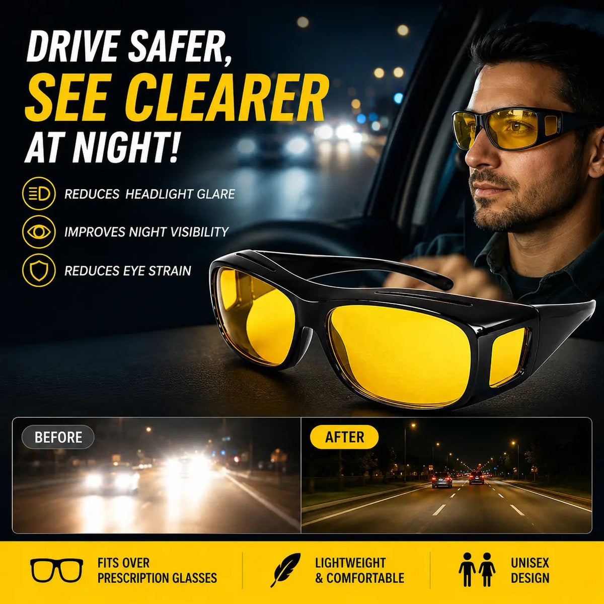 Day & Night HD Vision Goggles